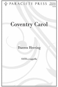 Coventry Carol SATB choral sheet music cover Thumbnail